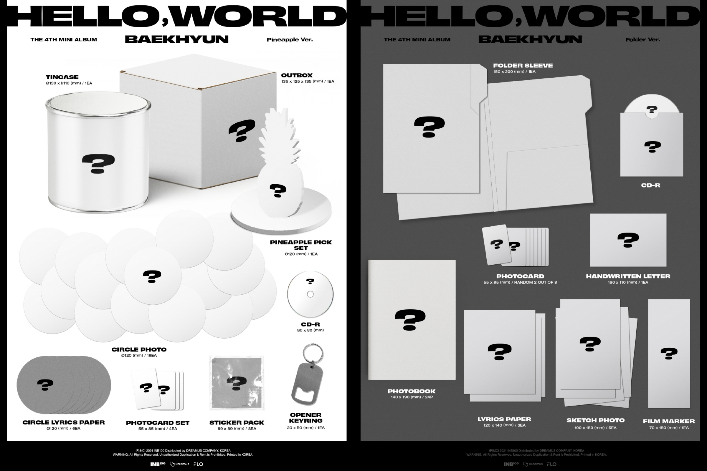 BAEKHYUN’s The 4th Mini Album ‘Hello, World’ Pre-order Open