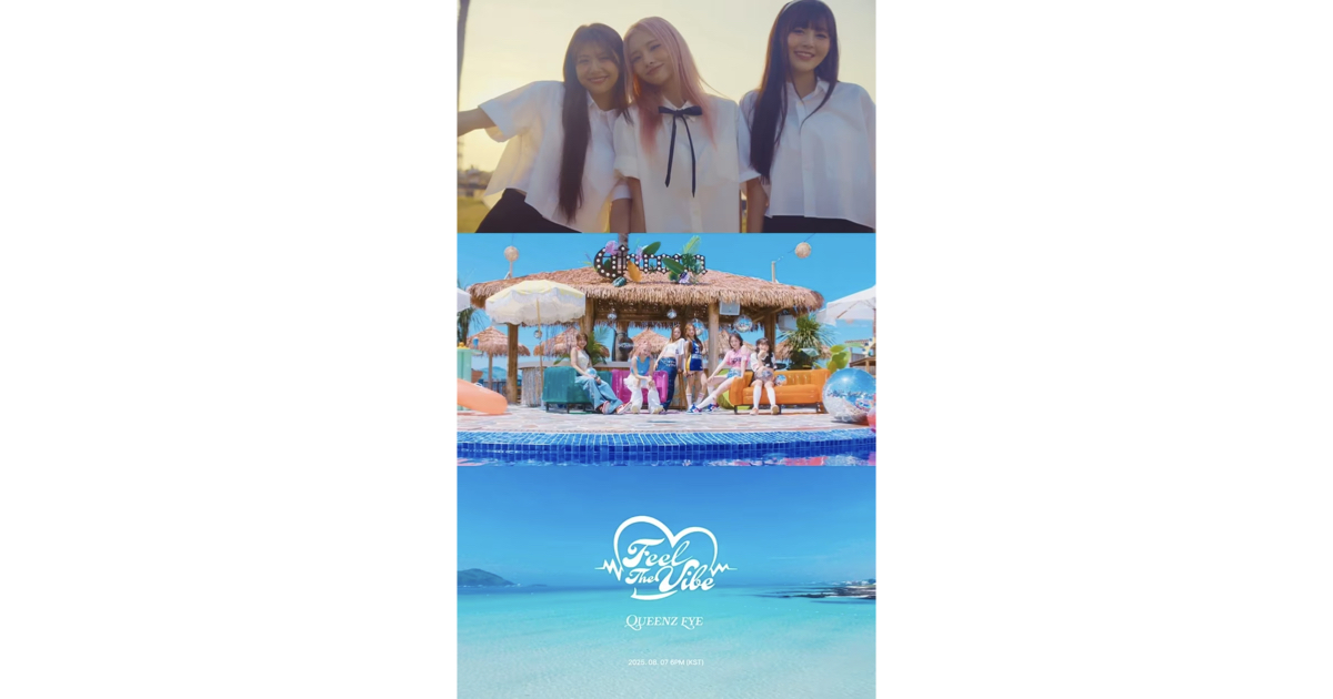 Queenz Eye Releases M/V Teaser for New Song “Feel the Vibe”, Radiates Refreshing Charm